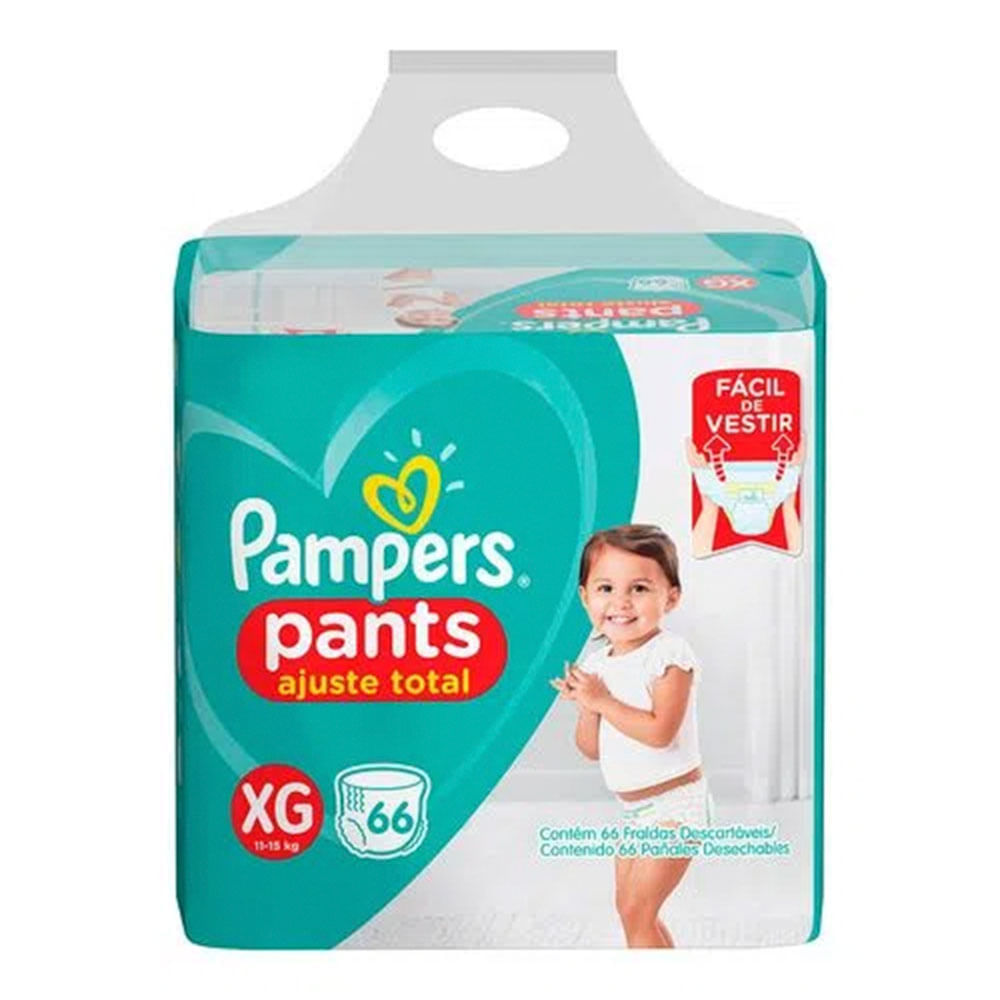 Fralda Pampers Pants Ajuste Total XG: Facilidade E Proteção Para O Seu Bebê