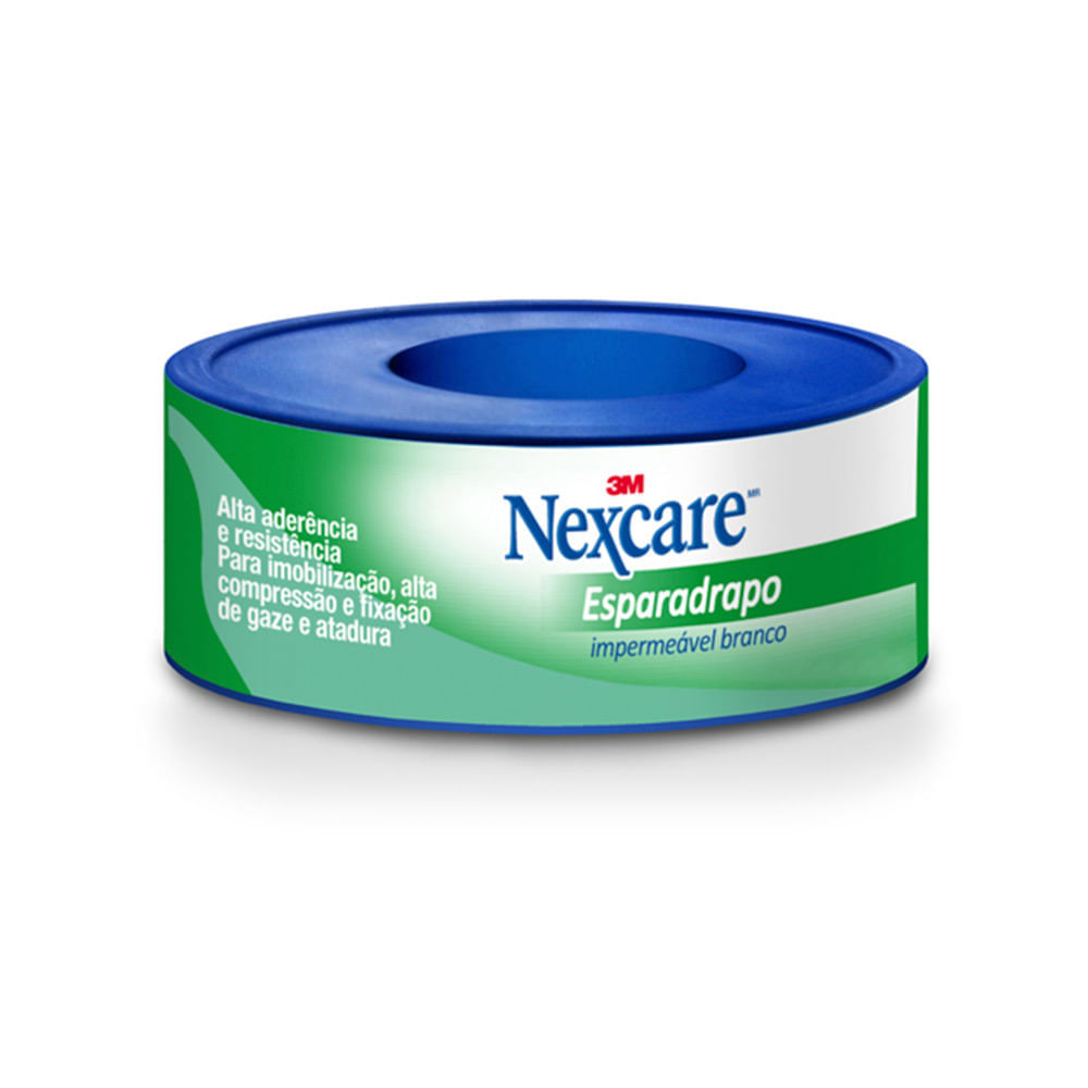 Esparadrapo Impermeavel Nexcare Branco 12mm x 3m - Memed+