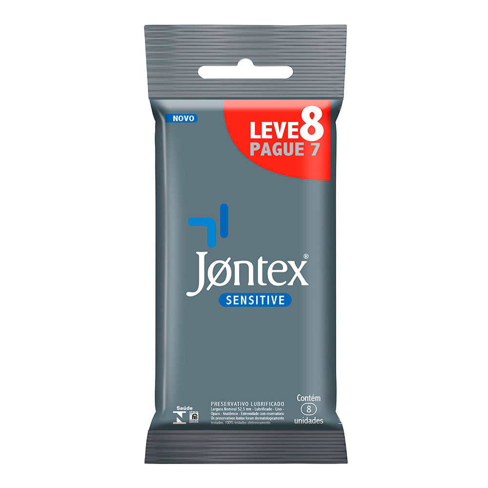 Preservativo Jontex Sensitive 8 Unidades