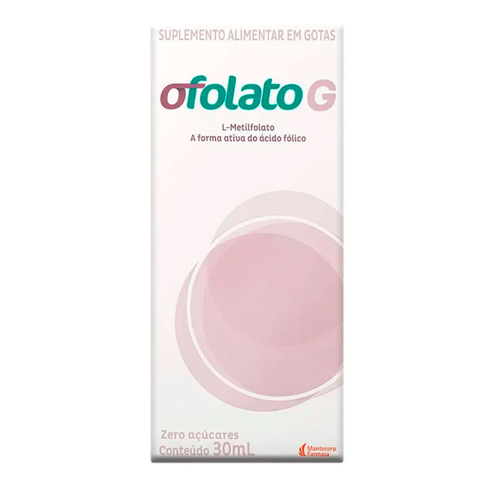 Suplemento Alimentar Ofolato G Gotas 30ml - Memed+