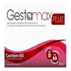 Suplemento Vitaminico Gestamax Plus 60 Capsulas