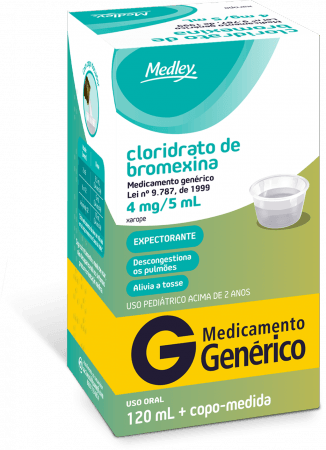 Comprar Cloridrato de Bromexina 8mg/5ml Xarope Adulto